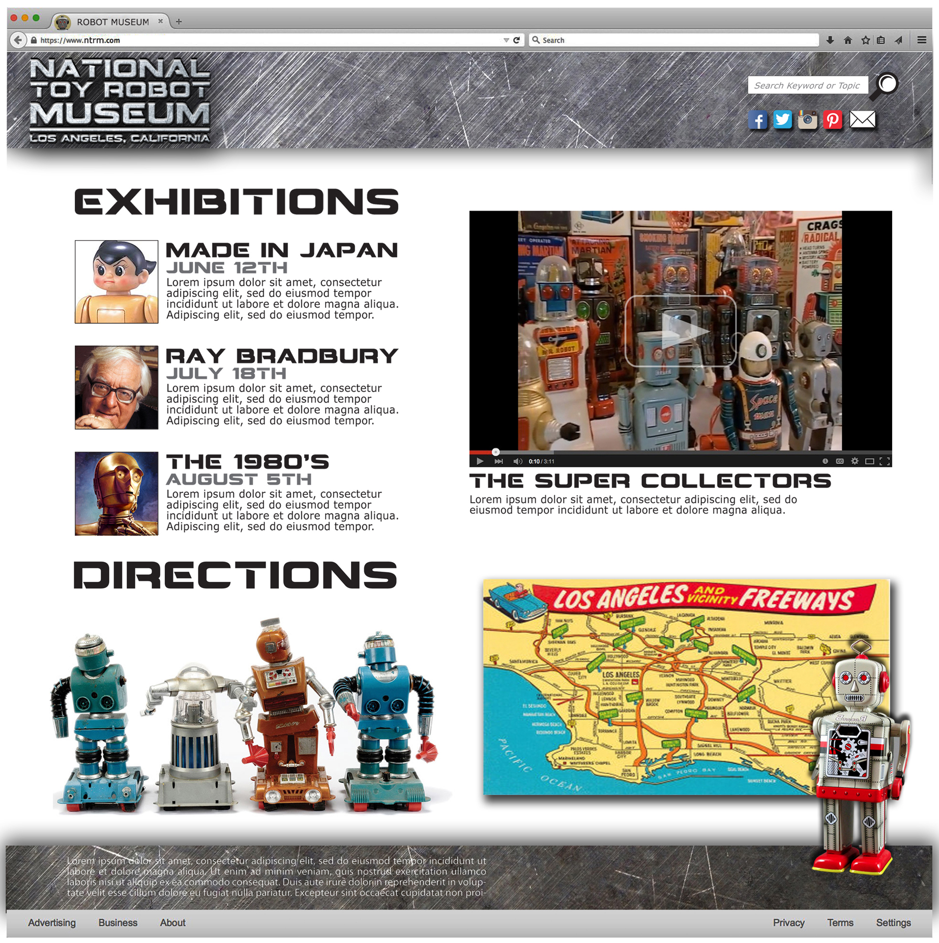 National Toy Robot Museum / Los Angeles, California